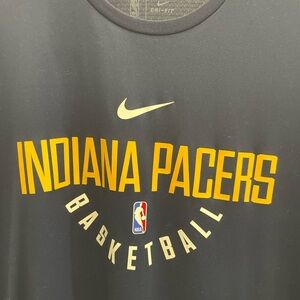 Nike Indiana Pacers Dri-Fit Tee - Black and Yellow